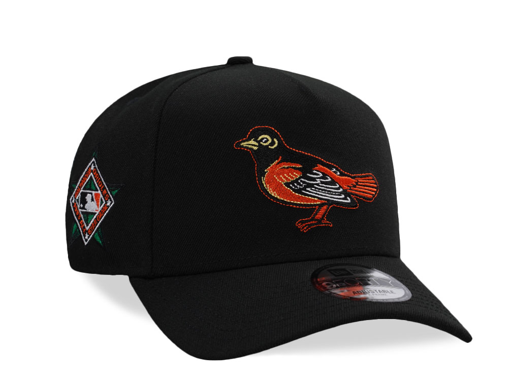 New Era Baltimore Orioles All Star Game 1993 Black Prime Edition 9Forty A Frame Snapback Cap