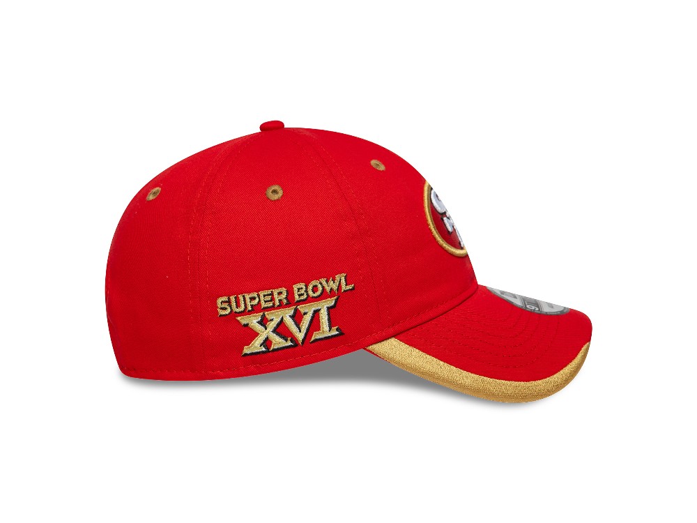 New Era San Francisco 49ers Super Bowl XVI Edition 9Twenty Snapback Cap
