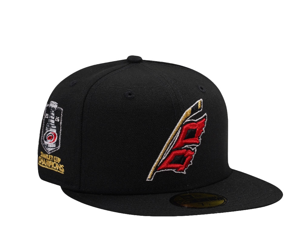New Era Carolina Hurricanes Stanley Cup Champions 2026 Black Prime Edition 59Fifty Fitted Cap