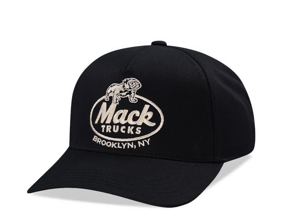 American Needle Mack Truck Canvas Cappy Black Snapback Cap