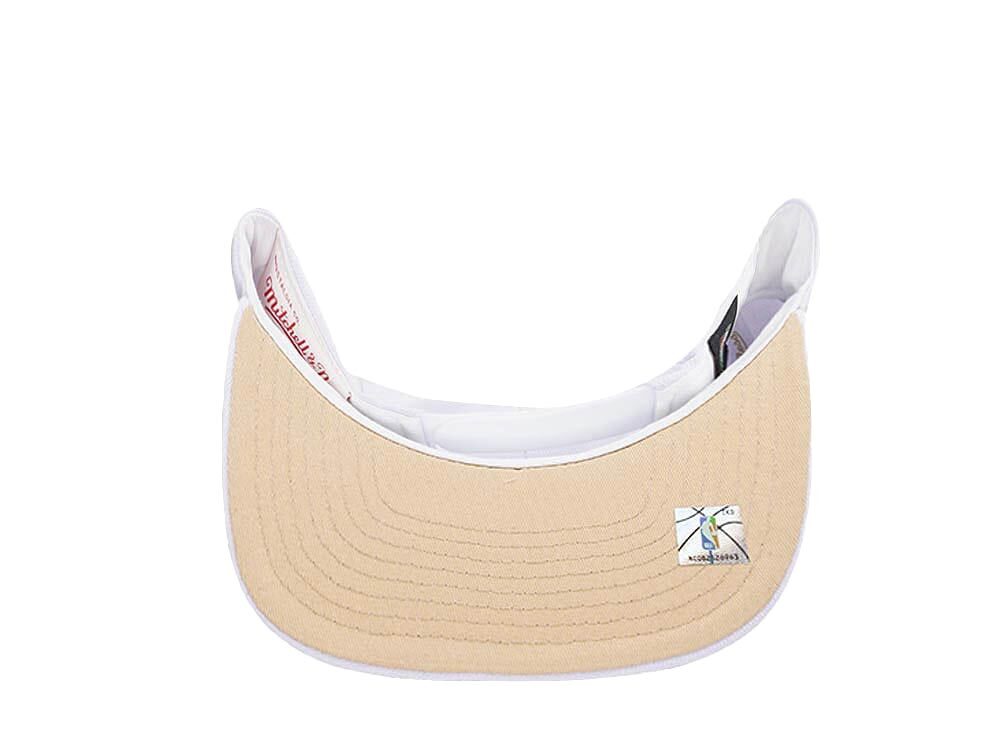 Mitchell & Ness San Antonio Spurs 40th Anniversary Winter White Hardwood Classic Snapback Cap