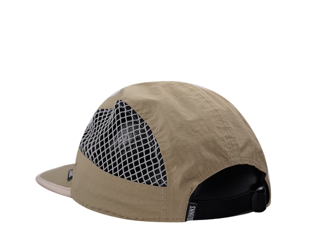 Djinns 5 Panel Sand Big Net Mountain Strapback Cap