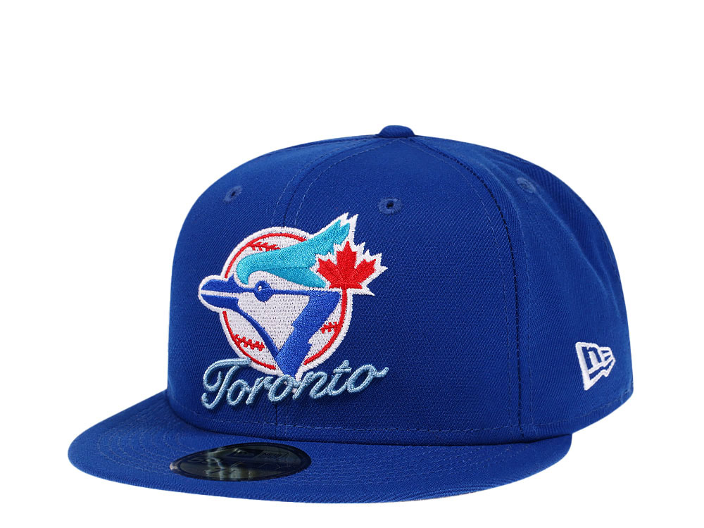 New Era Toronto Blue Jays Blue Duallogo Edition 59Fifty Fitted Cap