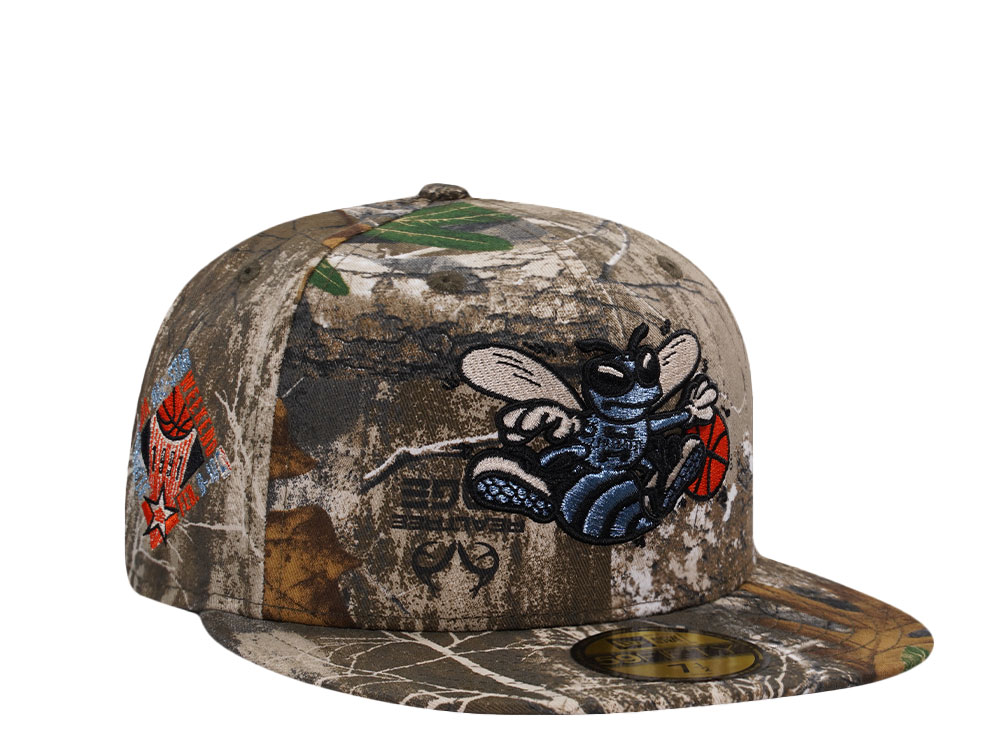 New Era Charlotte Hornets All Star Game 1991 Realtree Prime Edition 59Fifty Fitted Cap