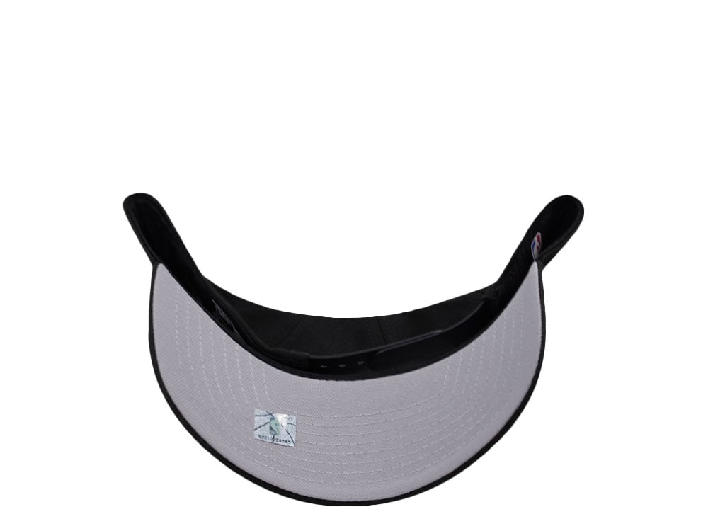 New Era Brooklyn Nets Script Black Prime Edition 9Forty A Frame Snapback Cap