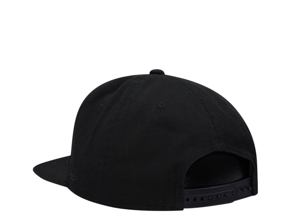 New Era New York Mets Black Classic Edition Golfer Snapback Cap