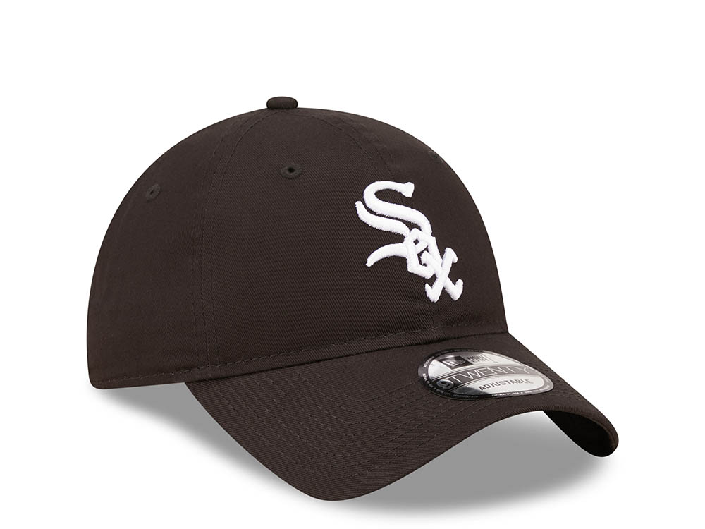New Era Chicago White Sox League Essential Black 9Twenty Strapback Cap