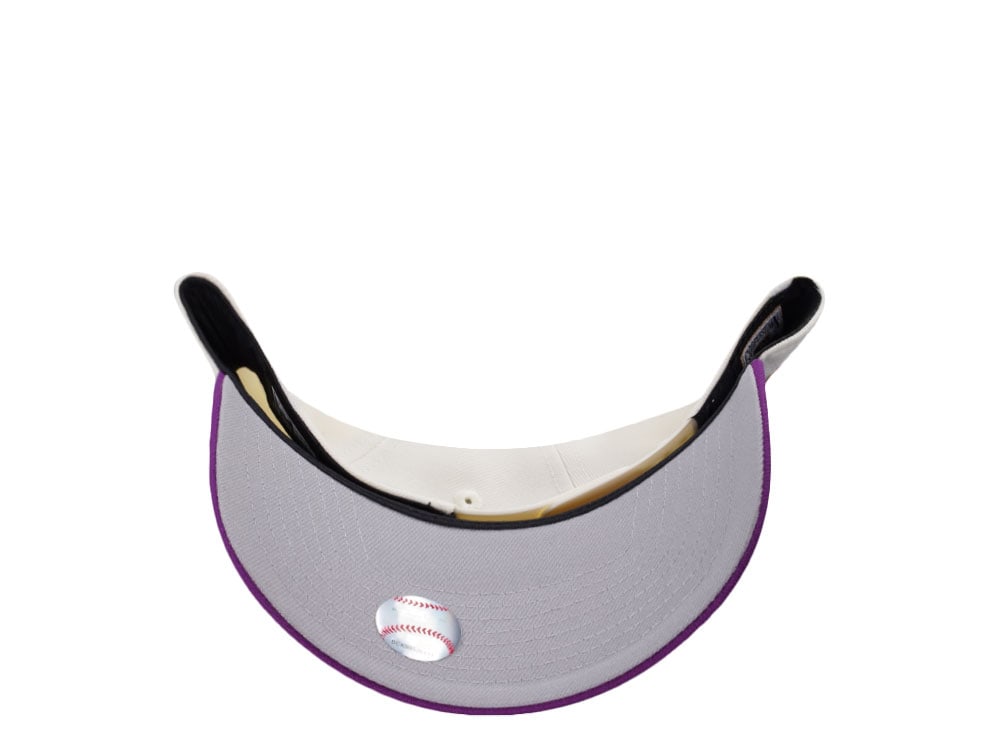 New Era New York Mets World Series 1986 Chrome Two Tone Edition 9Forty A Frame Snapback Cap