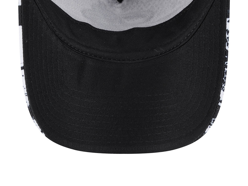New Era Miami Heat NBA Tip Off 2024 Trucker 9Forty A Frame Snapback Cap