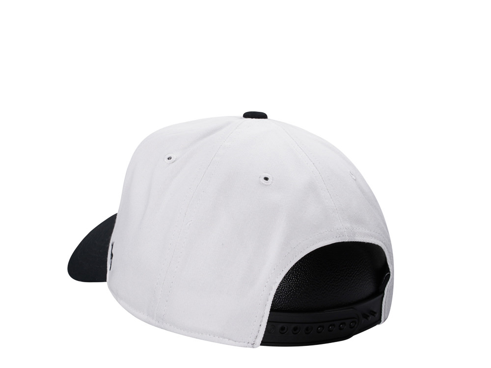 47Brand Chicago Blackhawks White Wave Hitch Snapback Cap