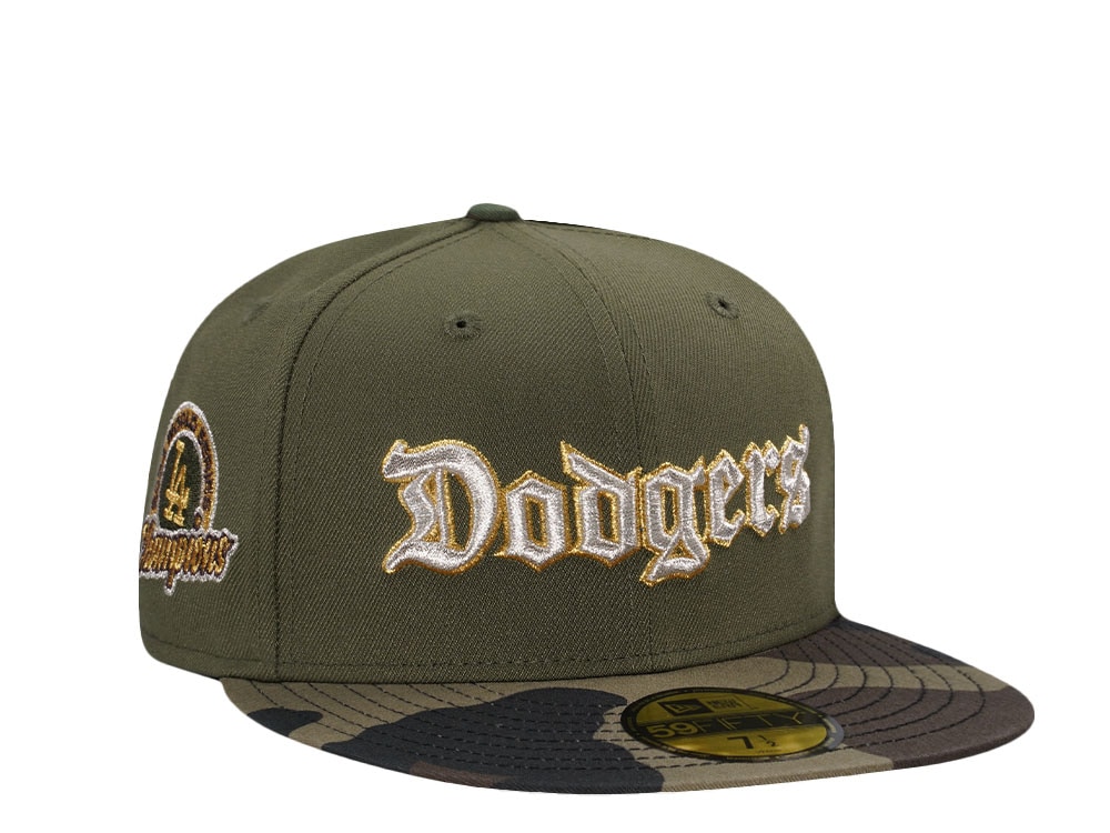 New Era Los Angeles Dodgers World Series 2024 Camouflage Two Tone Prime Edition 59Fifty Fitted Cap