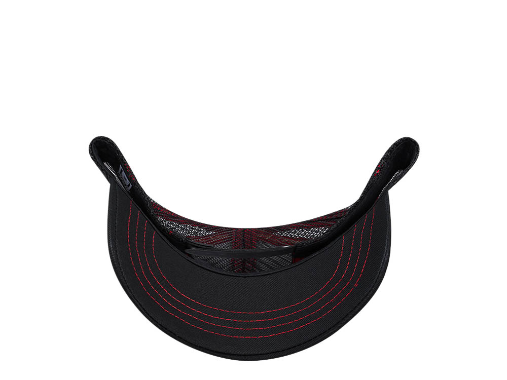 Capslab Looney Tunes Taz Black Trucker Snapback Cap