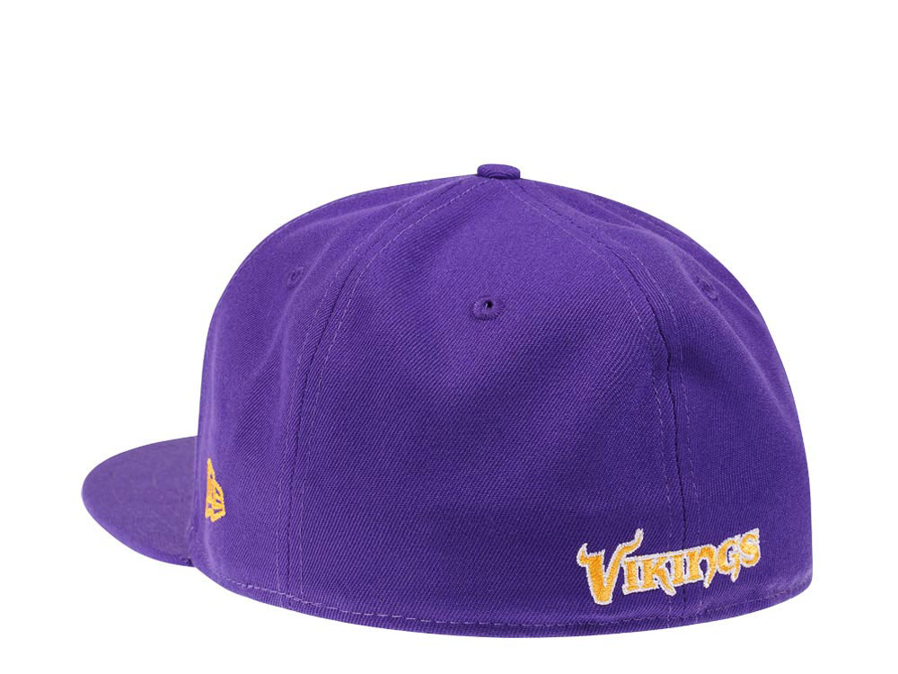 New Era Minnesota Vikings Alternate Logo Purple Edition 59Fifty Fitted Cap