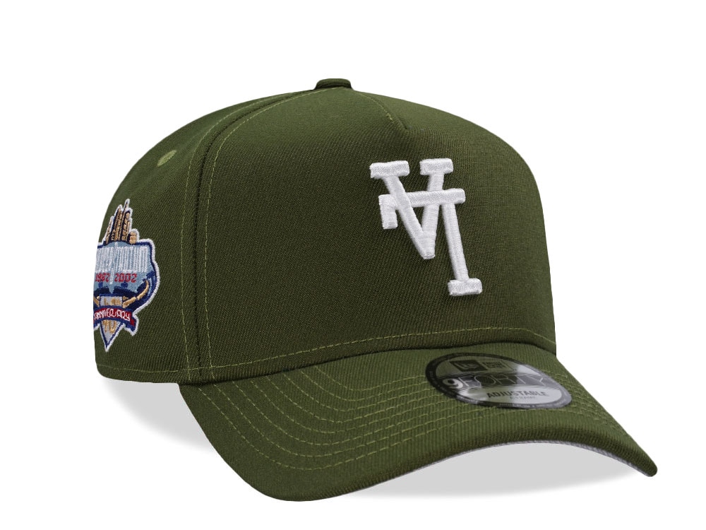 New Era Los Angeles Dodgers 40th Anniversary Olive Prime Edition 9Forty A Frame Snapback Cap