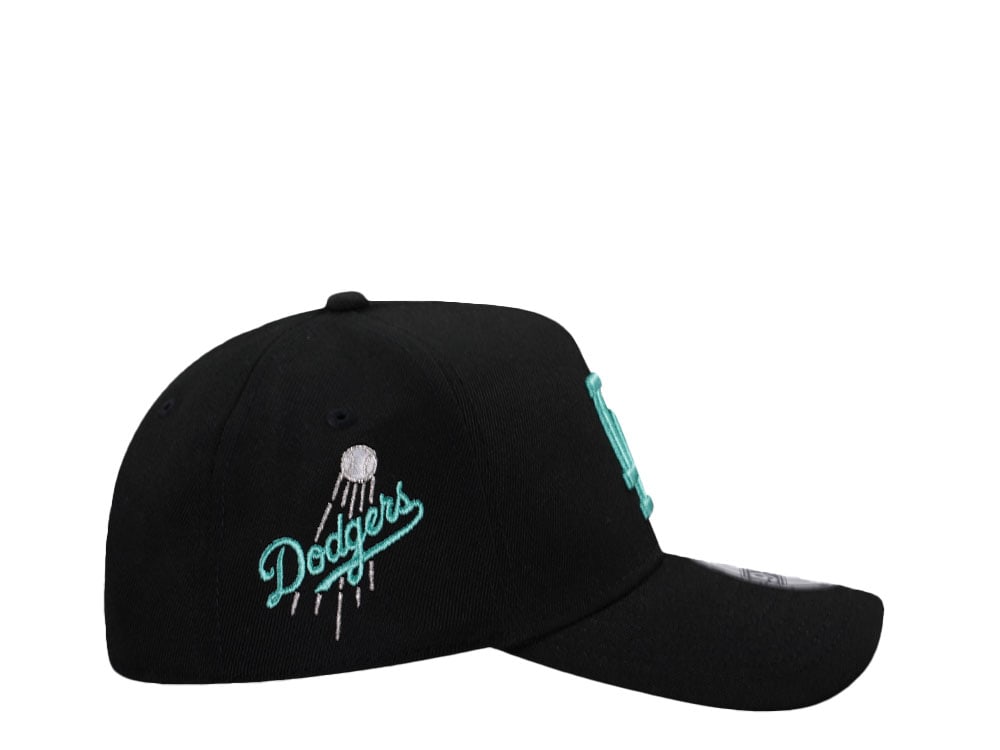 New Era Los Angeles Dodgers Black Tiffany Prime Edition 9Forty A Frame Snapback Cap