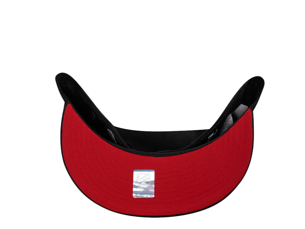 New Era New Jersey Devils 30th Anniversary Legend Black Red Edition 59Fifty Fitted Cap