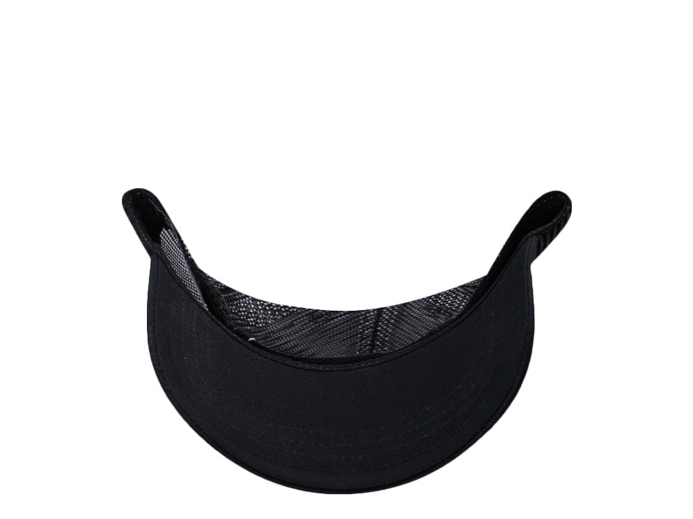 Von Dutch Eye Black And White Trucker Edition Snapback Cap