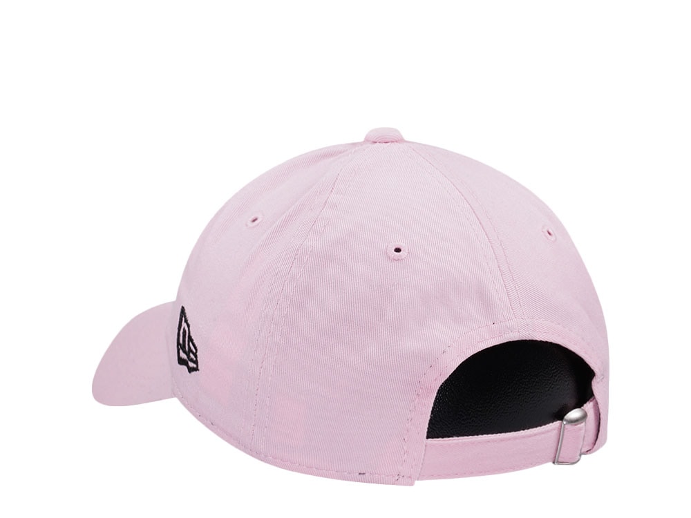 New Era New York Yankees Pink Black Womens 9Twenty Strapback Cap