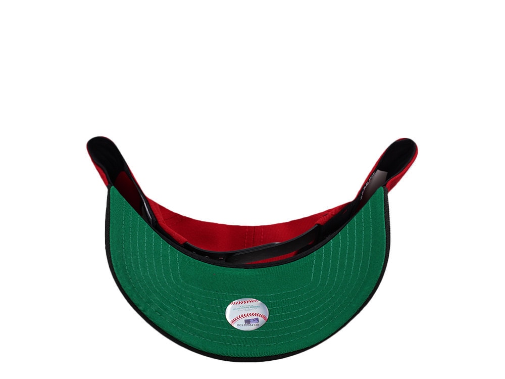New Era New York Mets Subway Series Scarlet Two Tone Edition 9Forty A Frame Snapback Cap