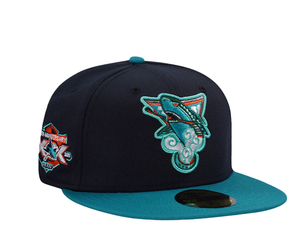 New Era San Jose Sharks 20th Anniversary Two Tone Prime Edition 59Fifty Fitted Cap