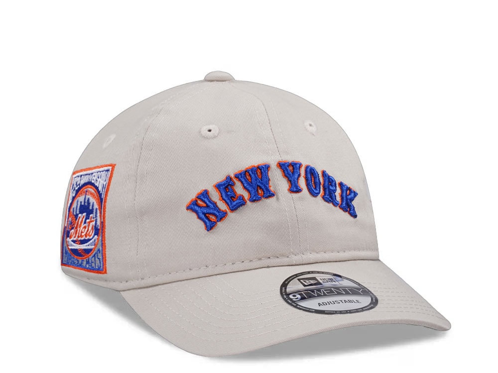 New Era New York Mets 25th Anniversary Stone Prime Edition 9Twenty Strapback Cap