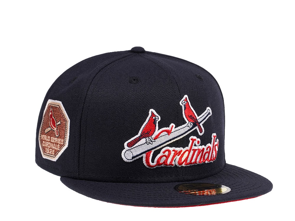 New Era St. Louis Cardinals World Series 1926 Navy and Red Edition 59Fifty Fitted Cap
