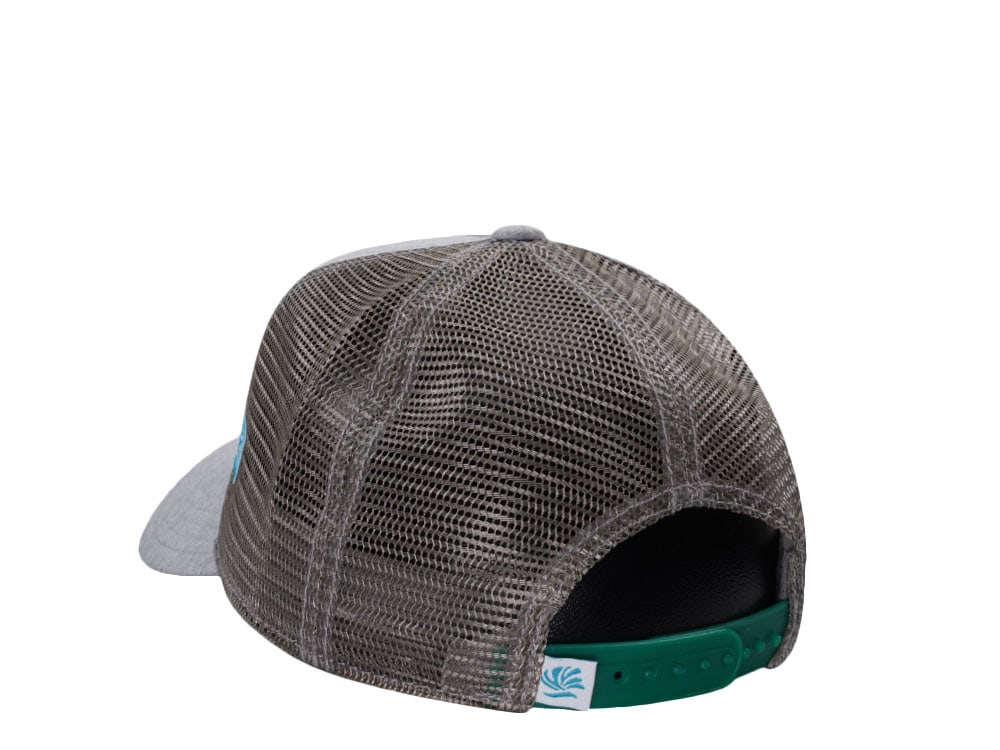 Djinns Aloha Jersey Gray Trucker Snapback Cap