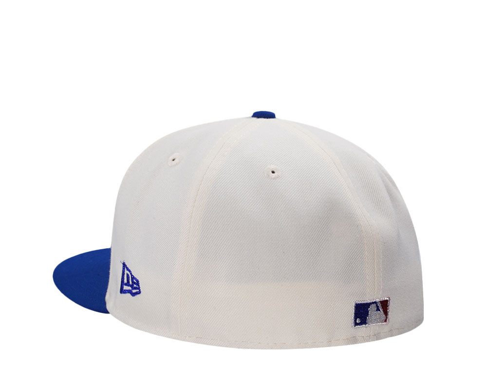 New Era Atlanta Braves 1995 World Series Chainstitch WhiteTwo Tone Edition 59Fifty Fitted Cap