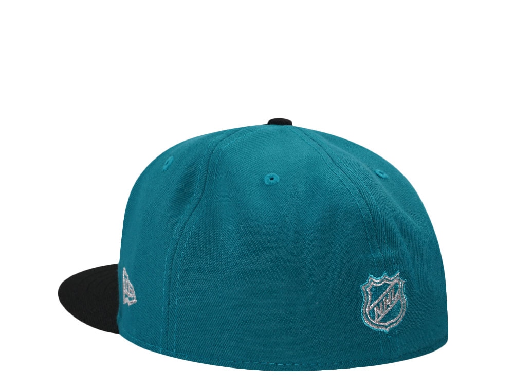 New Era San Jose Sharks 20th Anniversary Two Tone Edition 59Fifty Fitted Cap