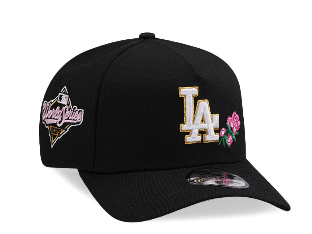 New Era Los Angeles Dodgers World Series 2025 Black Prime Edition 9Forty A Frame Snapback Cap