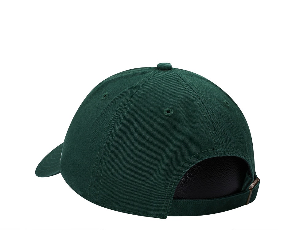 47Brand New Jersey Devils Vintage Dark Green Clean up Strapback Cap