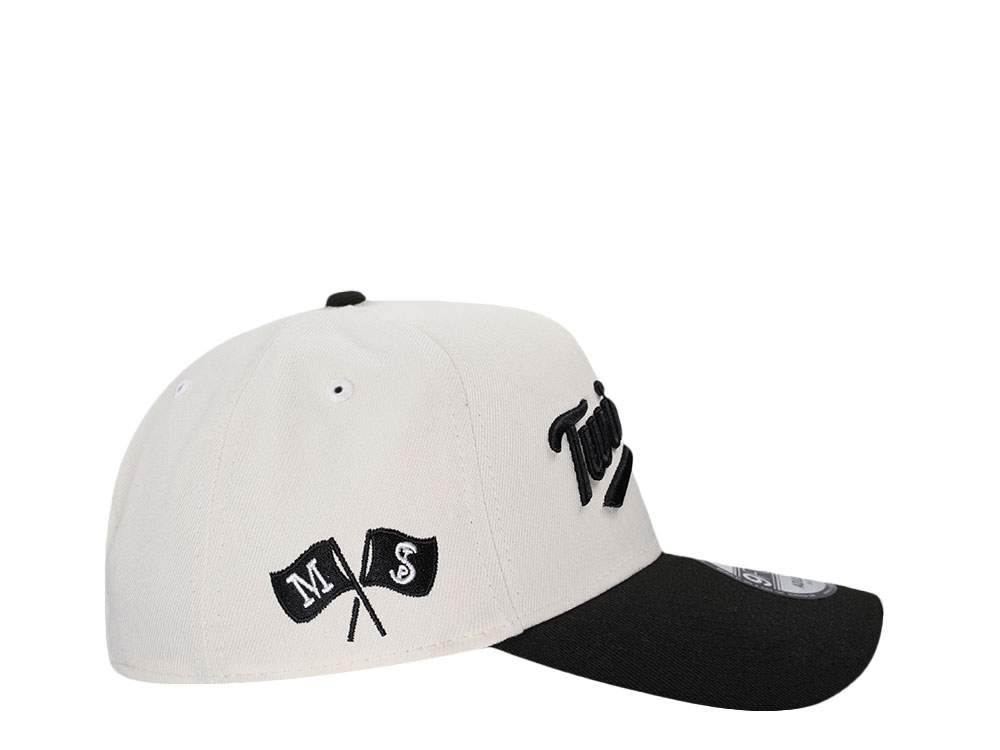 New Era Minnesota Twins Twin Cities Chrome Two Tone Edition 9Forty A Frame Snapback Cap