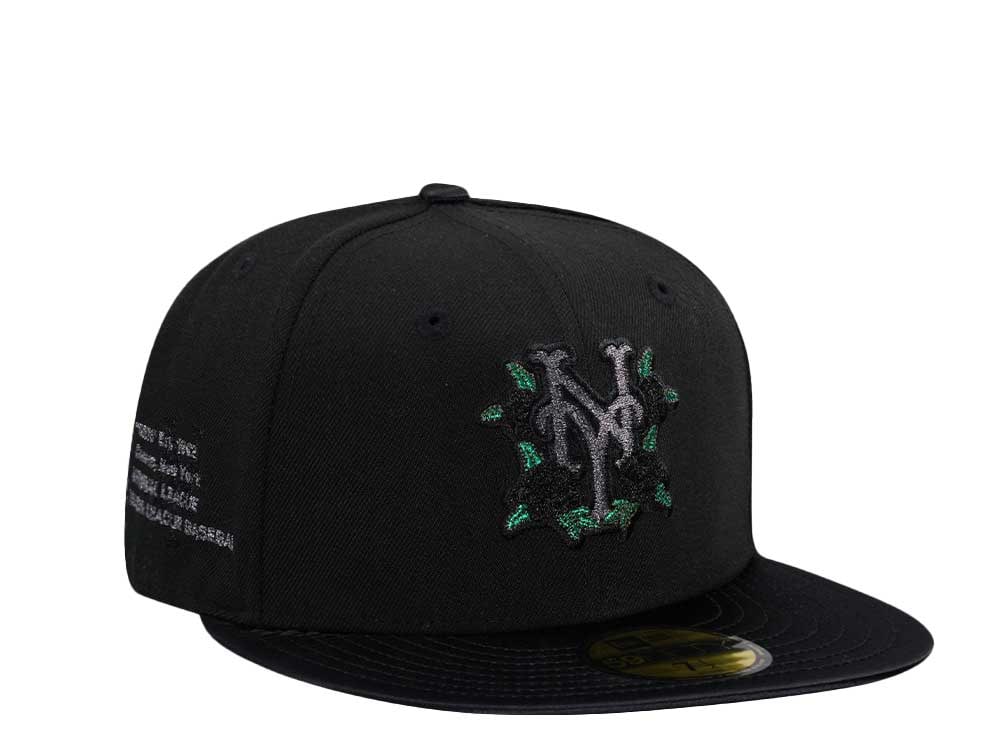 New Era New York Mets Dark Metallic Satin Brim Prime Edition 59Fifty Fitted Cap