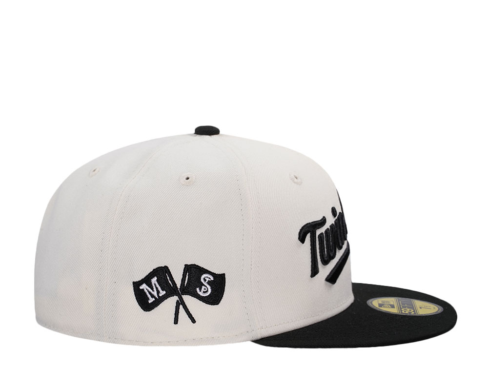 New Era Minnesota Twins Twin City Chrome Two Tone Edition 59Fifty Fitted Cap