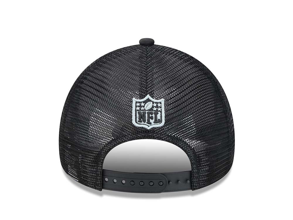 New Era Oakland Raiders Sideline 2024 9Forty A Frame Trucker Snapback Cap
