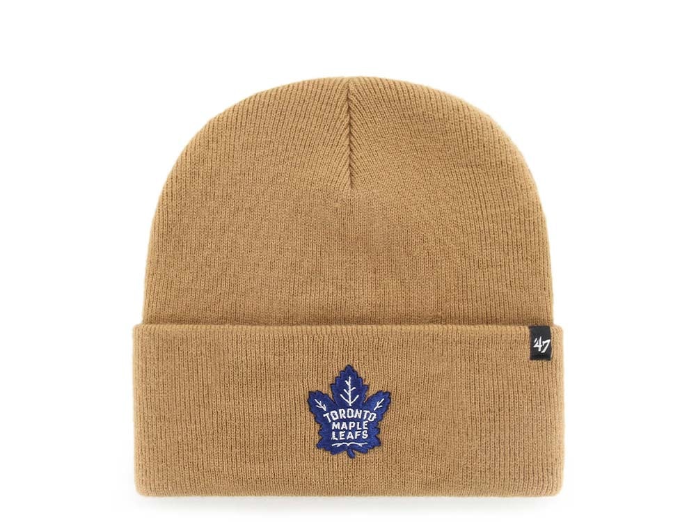 47Brand Toronto Maple Leafs Camel Haymaker Cuff Cappelli
