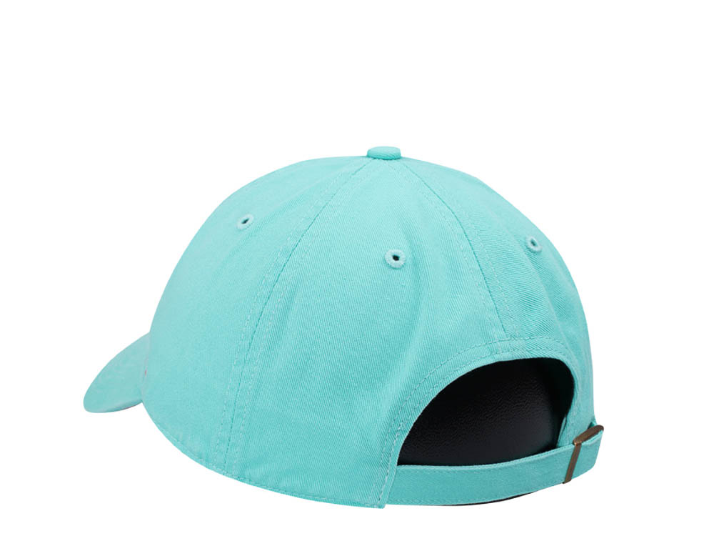 47Brand Detroit Tigers World Series 1984 Tiffany Blue Double Under Clean Up Strapback Cap
