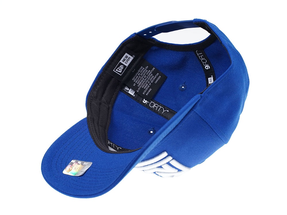 New Era New York Giants Curved Blue Edition 9Forty Snapback Cap
