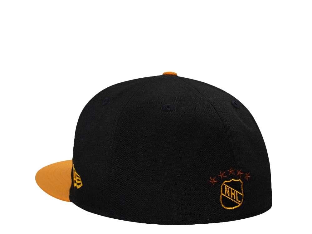 New Era Boston Bruins 80 Seasons Black Two Tone Edition 59Fifty Fitted Cap