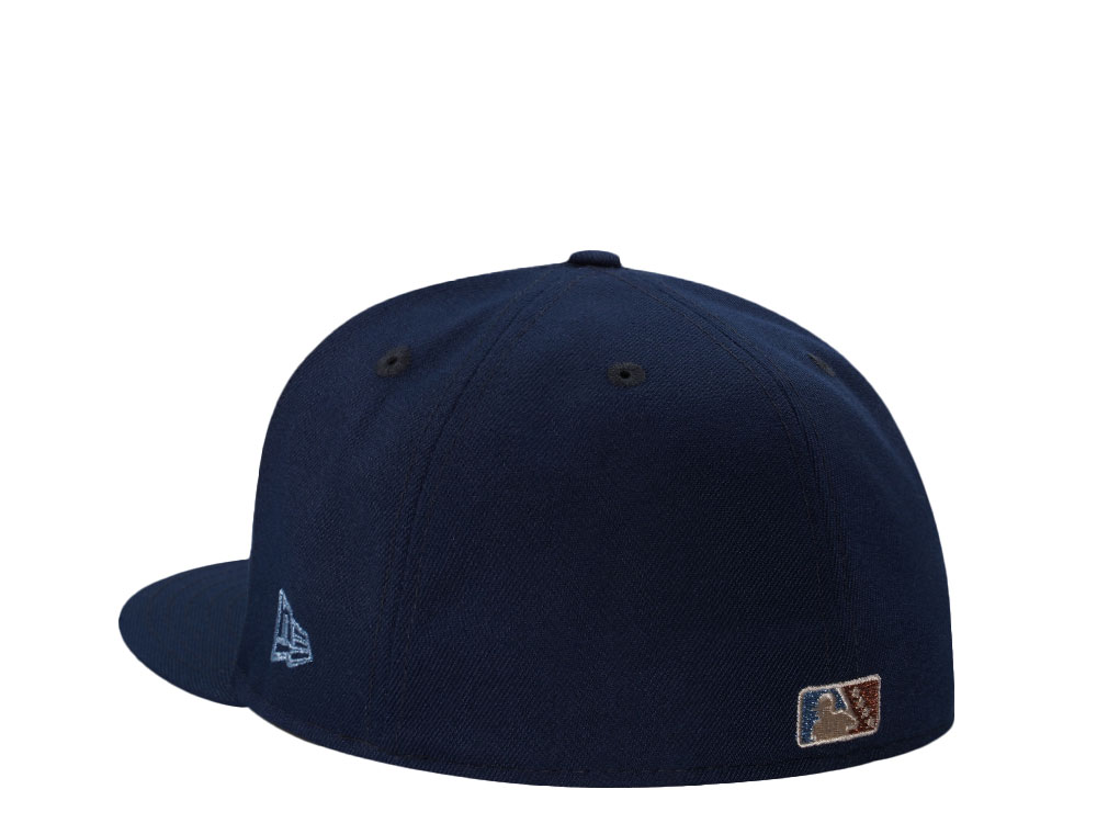 New Era Spokane Indians Ocean Blue Prime Edition 59Fifty Fitted Cap