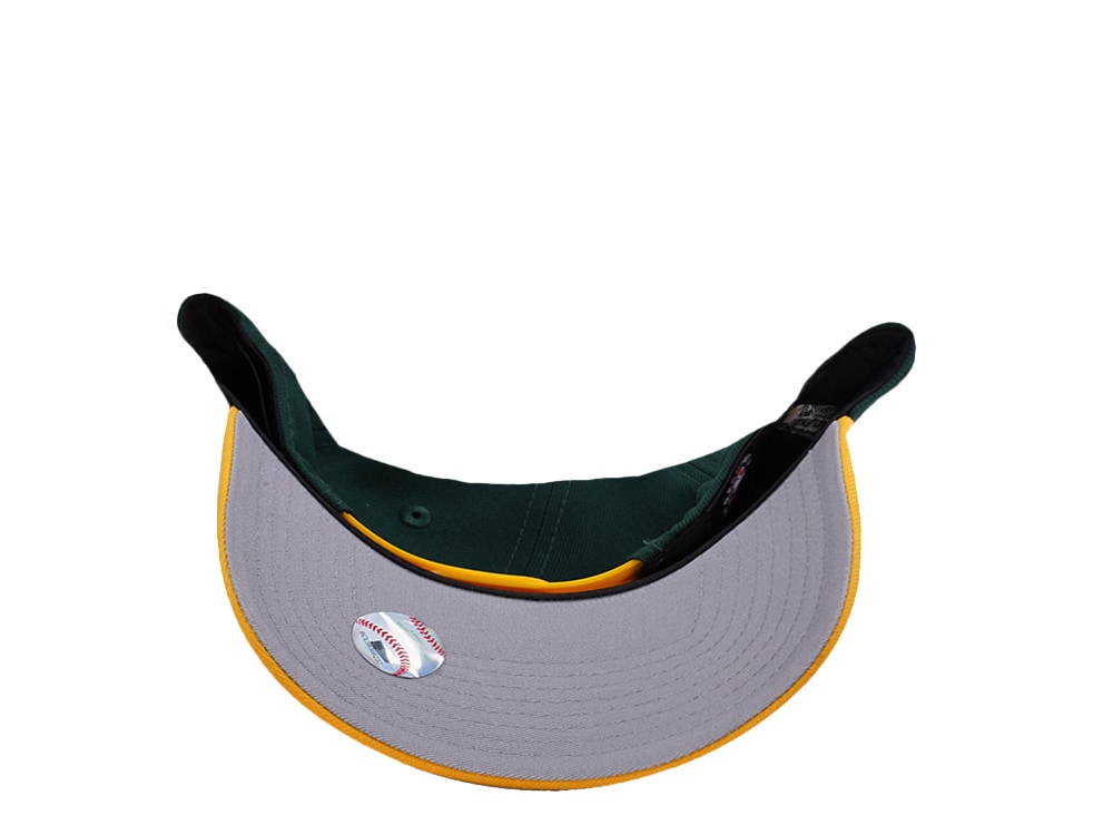 New Era Oakland Athletics 50th Anniversary Kanji Dark Green Two Tone Edition 9Forty A Frame Snapback Cap