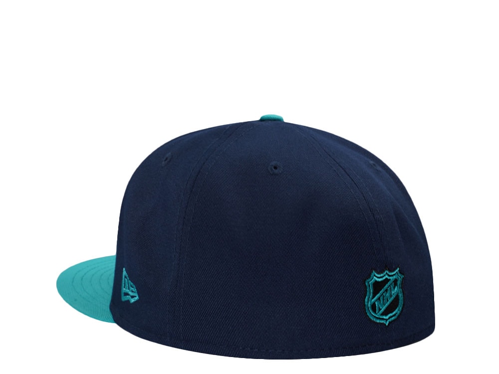 New Era New York Islanders 40th Anniversary Navy Two Tone Edition 59Fifty Fitted Cap