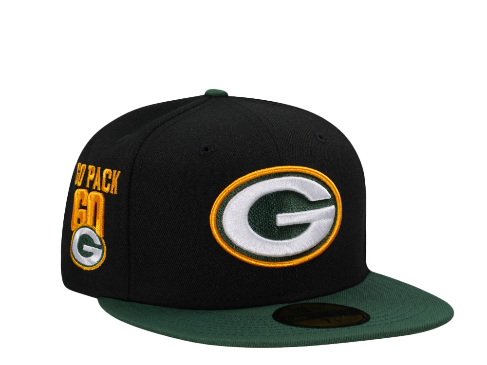 New Era Green Bay Packers Go Pack Go Two Tone Edition 59Fifty Fitted Cap