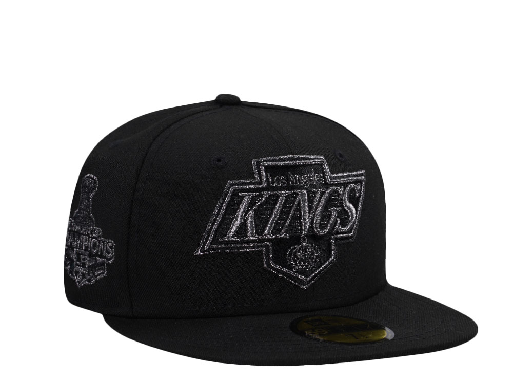 New Era Los Angeles Kings Stanley Cup 2012 Liquid Titanium Prime Edition 59Fifty Fitted Cap