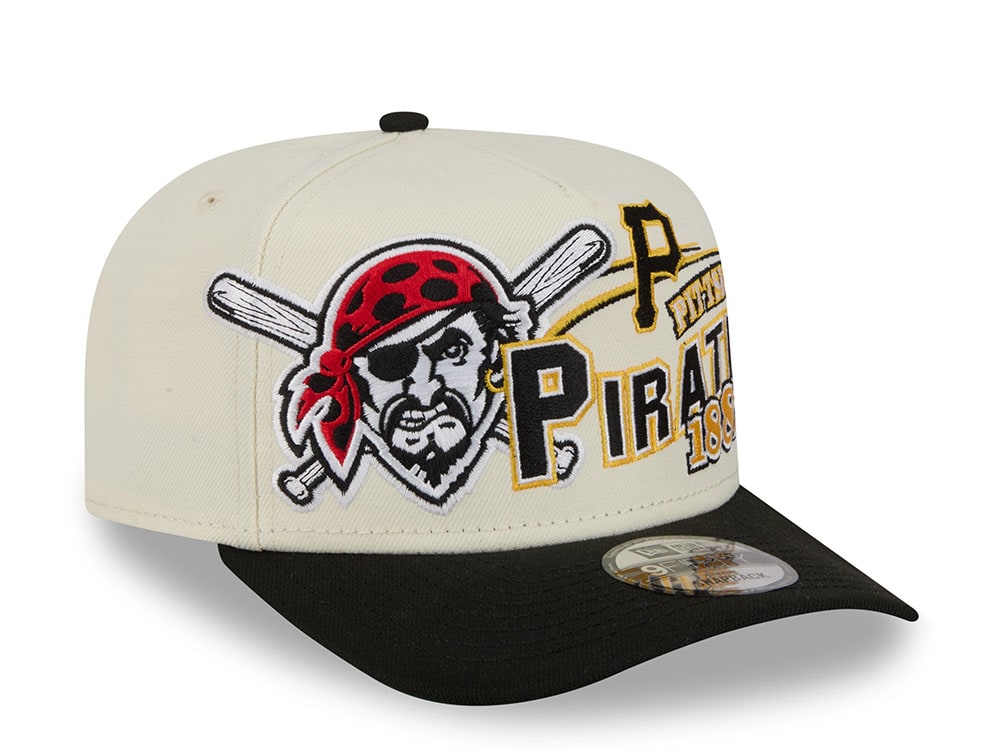 New Era Pittsburgh Pirates 1887 Classic Chrome Edition 9Fifty A Frame Snapback Cap