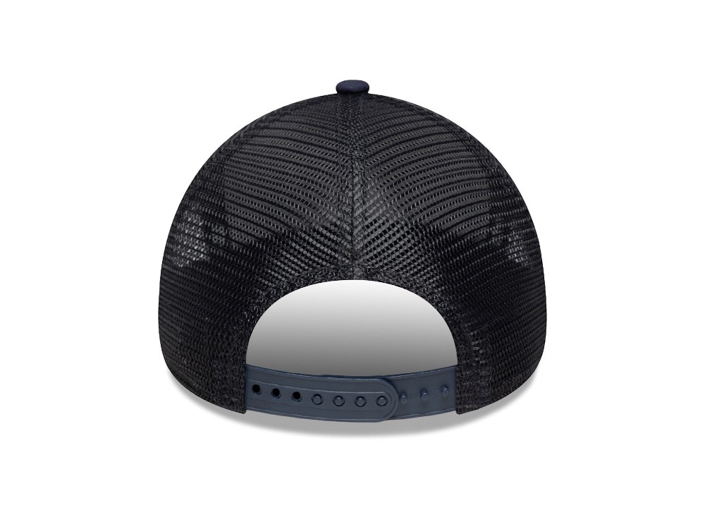 New Era Patch Navy 9Forty A Frame Trucker Snapback Cap