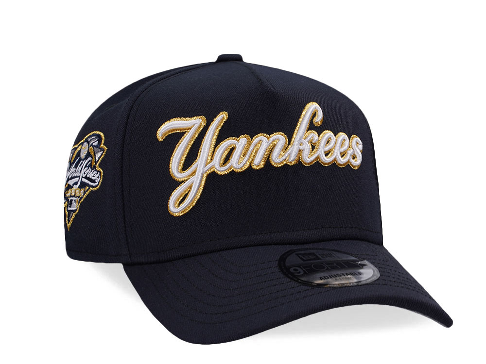 New Era New York Yankees World Series 2000 Navy Prime Edition 9Forty A Frame Snapback Cap