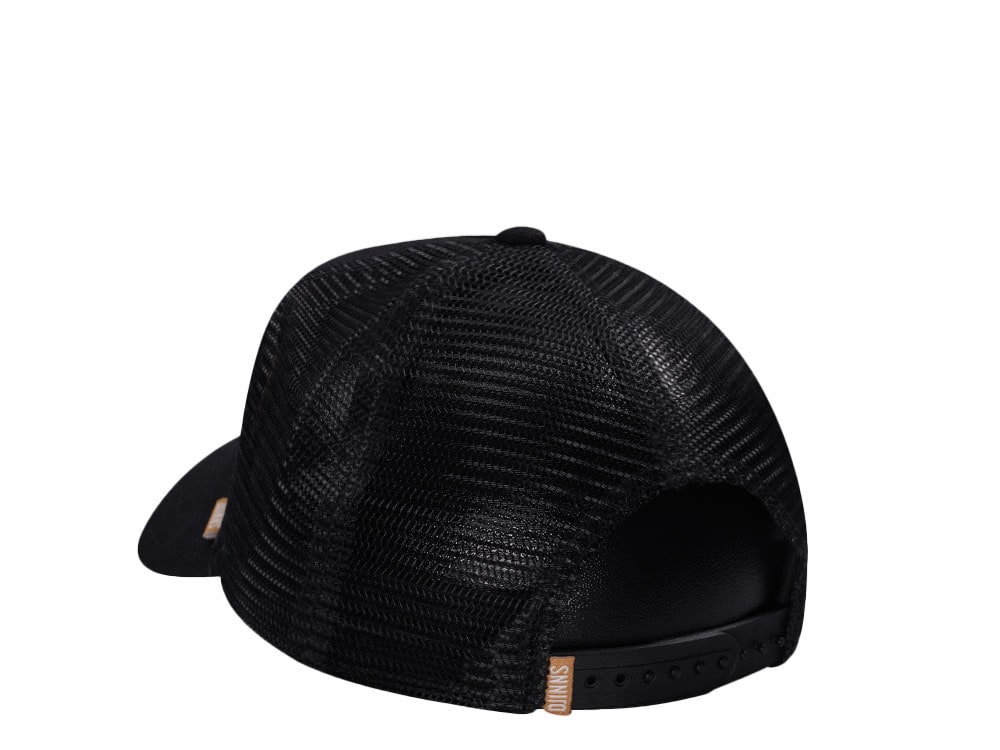 Djinns Do Nothing Club Black Trucker Snapback Cap