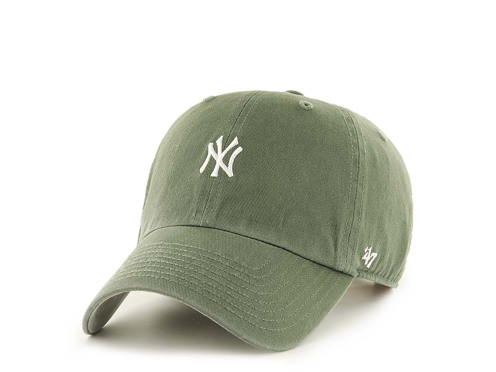 47Brand New York Yankees Moss Base Runner Clean up Strapback Cap