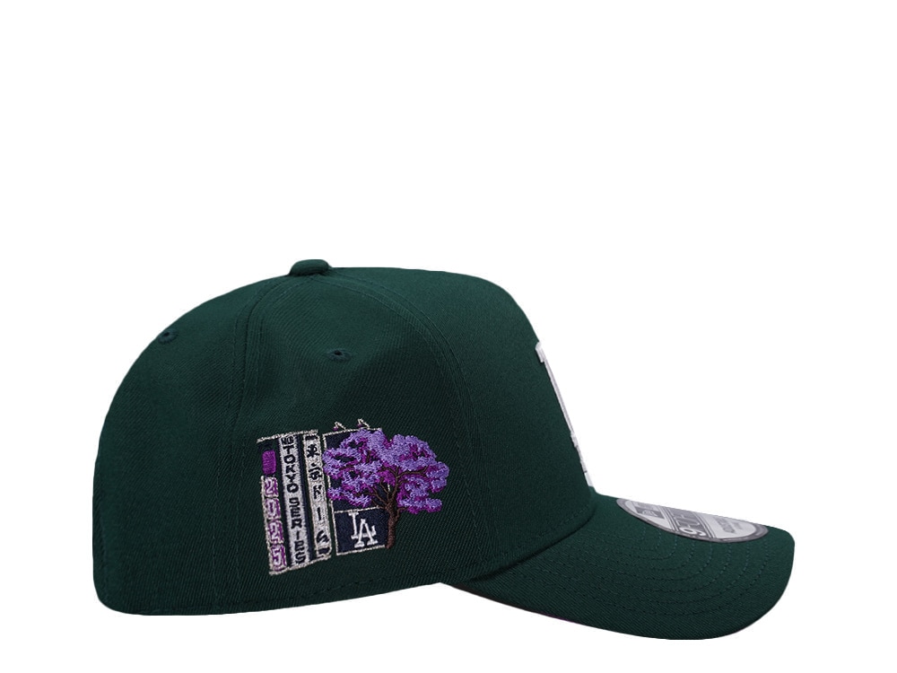 New Era Los Angeles Dodgers Tokyo Series 2025 Dark Green Prime Edition 9Forty A Frame Snapback Cap